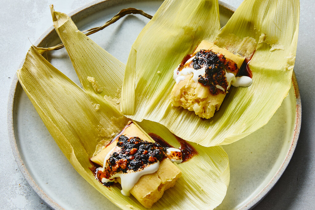 Tamales food taste is amazing