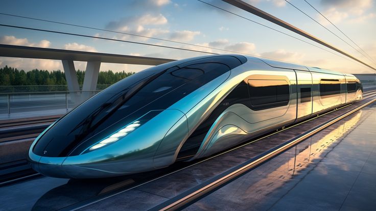 uji kecepatan Transportasi Maglev