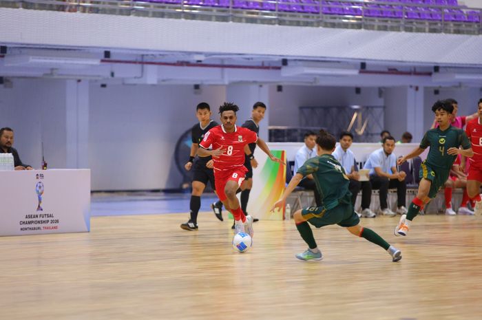 Timnas Futsal Indonesia Gilas Brunei